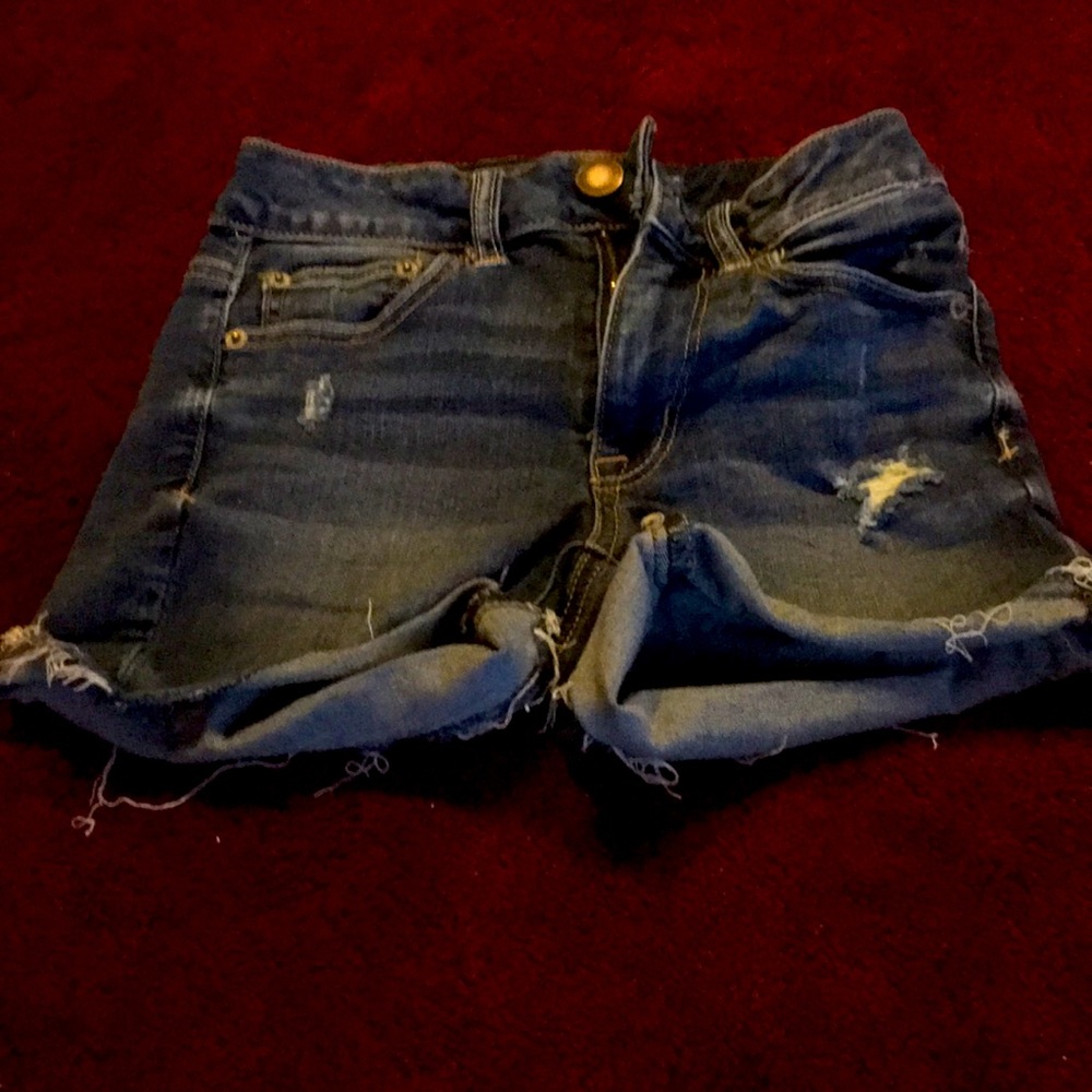 American Eagle jean shorts size 00